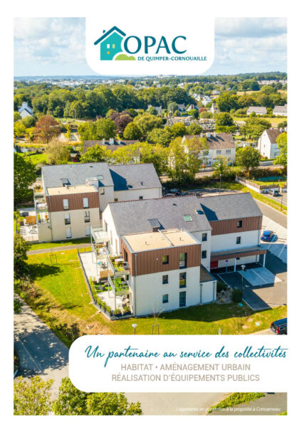 Brochure institutionnelle OPAC de Quimper-Cornouaille