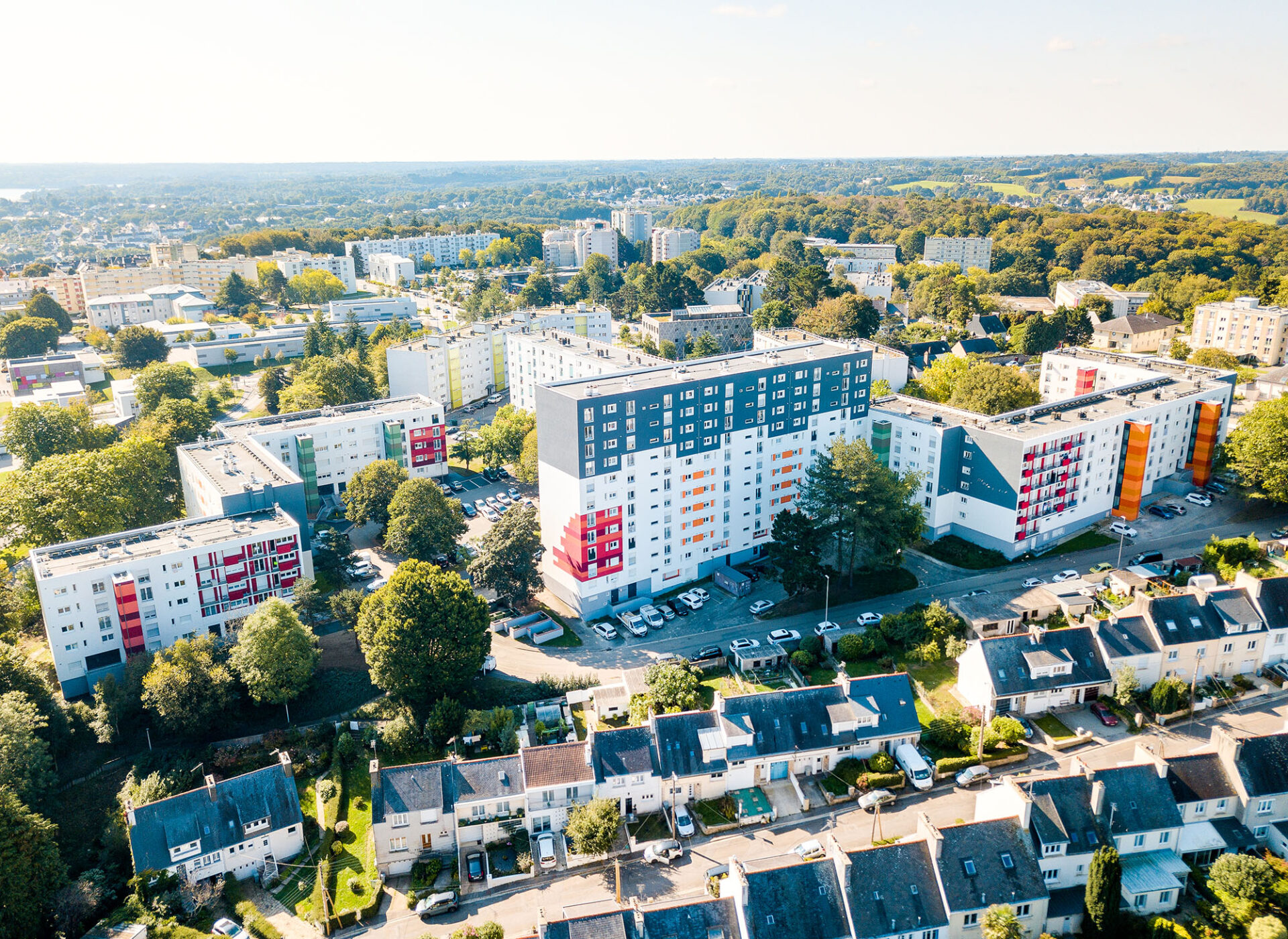 Le label BBC pour nos 198 logements de la place d’Écosse et de la rue d’Irlande