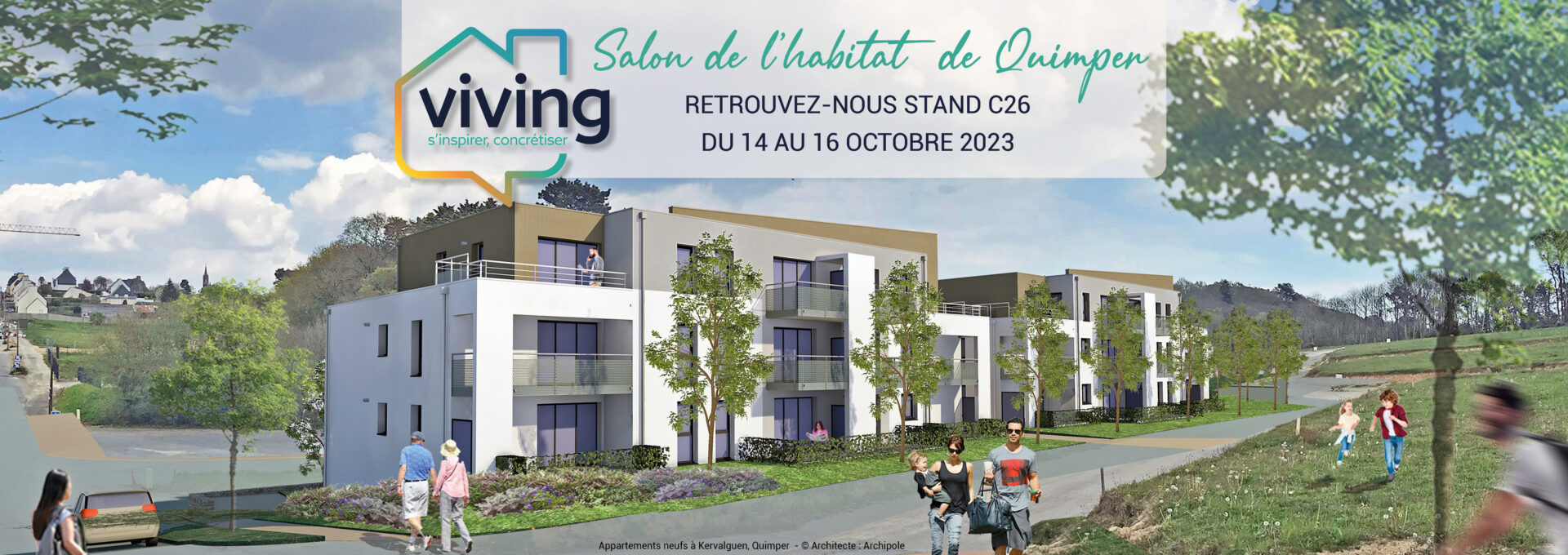 Vous avez un projet immobilier ? Bretagne Ouest Accession vous donne rendez-vous au Salon de l’Habitat du 14 au 16 octobre