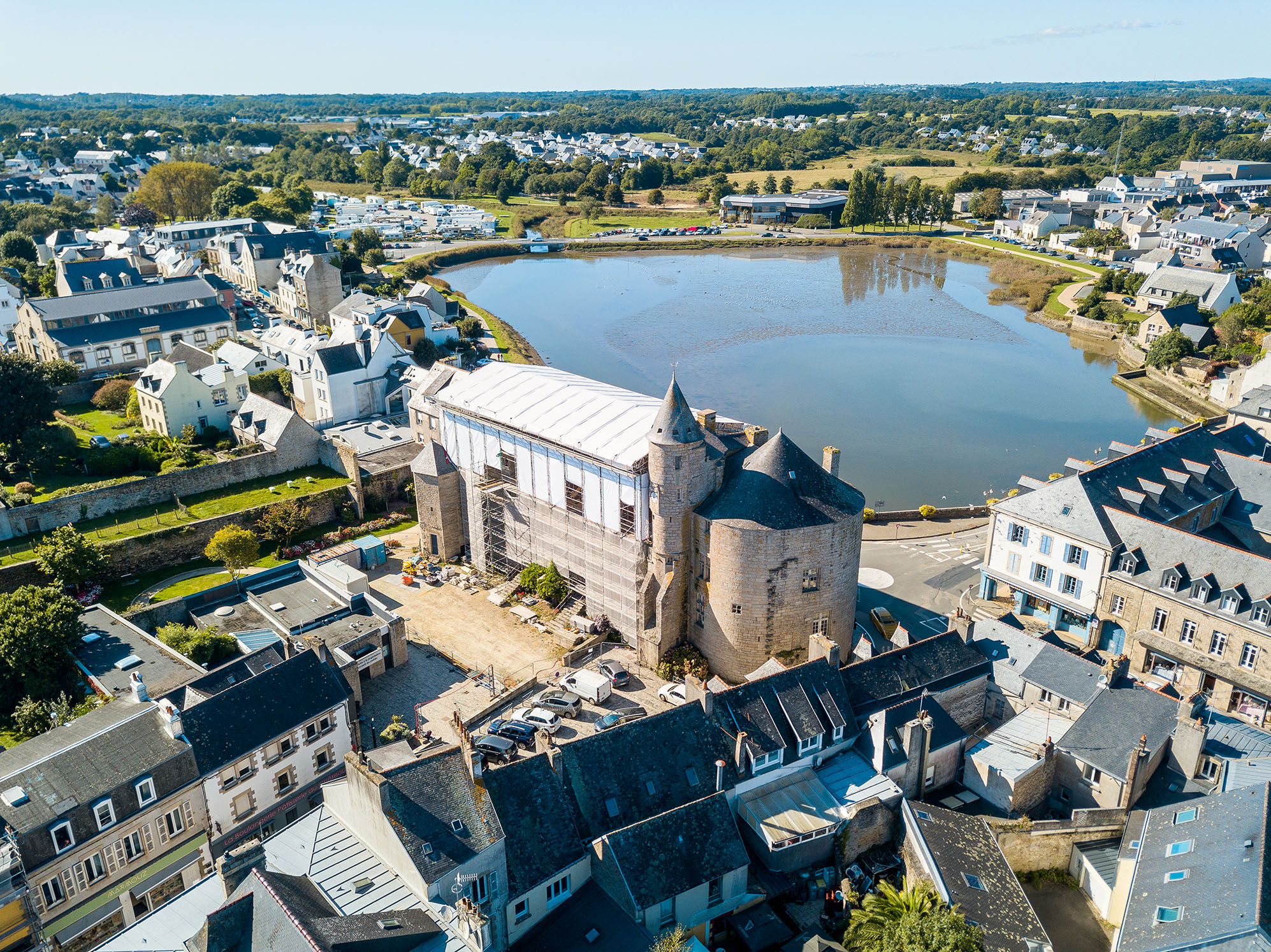 L’OPAC de Quimper-Cornouaille à l’honneur dans Prévention BTP pour la restauration du château des Barons du Pont