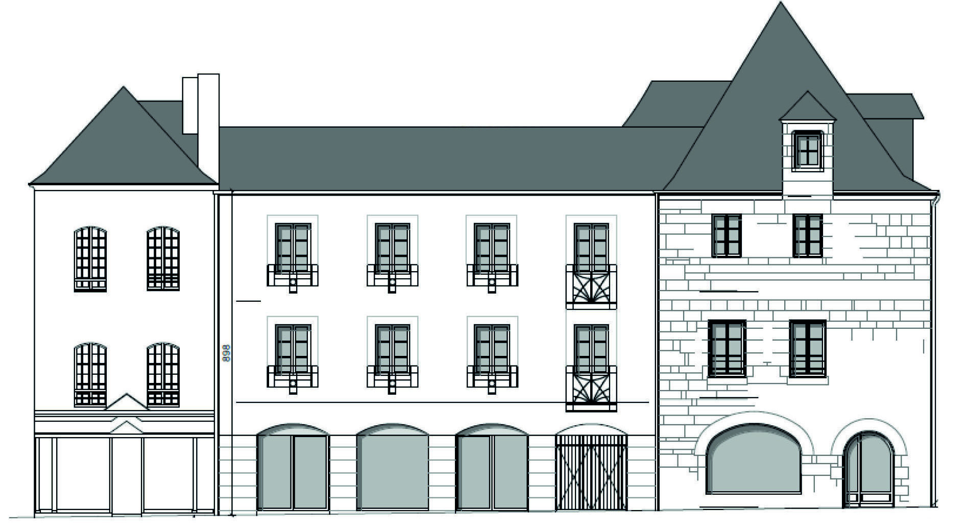 Quimperlé – L’OPAC de Quimper‑Cornouaille livre 6 logements et 2 commerces sur la place Hervo