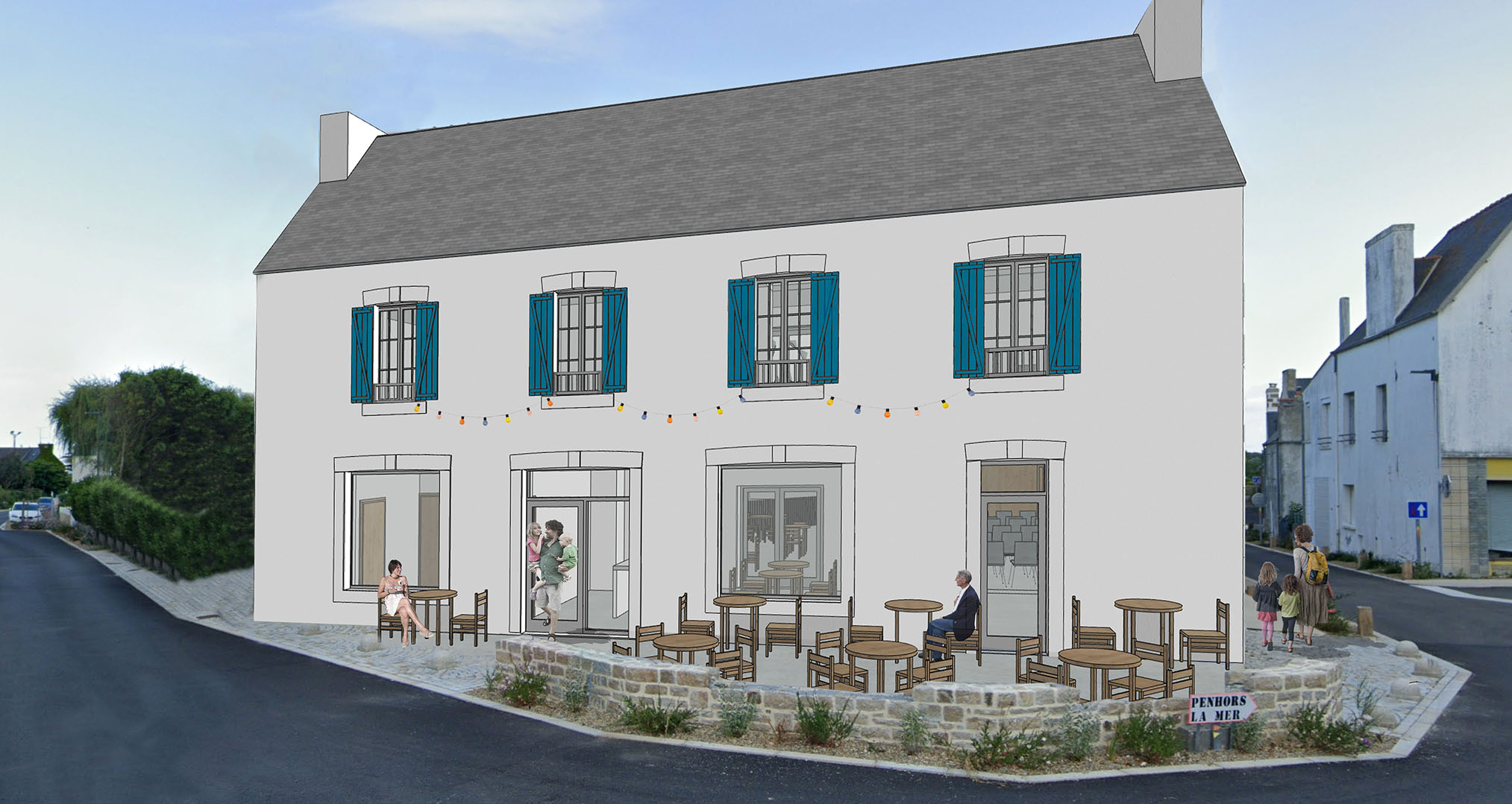 Plovan : lancement d’un projet de revitalisation du centre-bourg avec logements sociaux et commerce de proximité